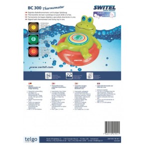 Детский цифровой термометр для ванной Switel BC300